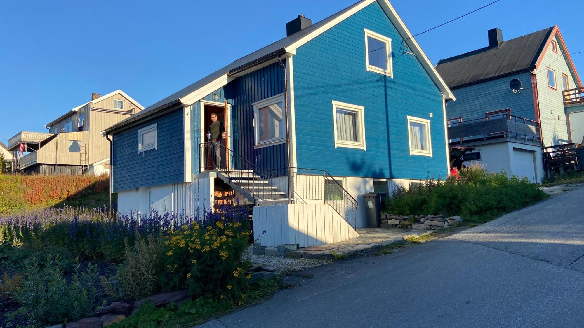 Blue House II At The End Of The World Apartman Mehamn Kültér fotó